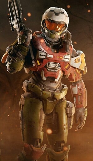 Simple crop of the Promotional image showcasing the Noble Intention event in Halo Infinite