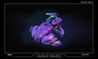 A render of the Wraith in Halo Wars.
