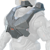This variant was designed specifically to protect Spartans during operations involving the handling of explosive ordnance (e.g., cleaning/planting land mines, demolishing enemy structures/materiel). (Materials Group/Epic)