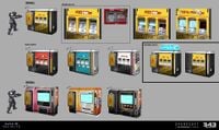 More vending machine concept art.