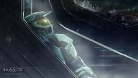 John-117 wearing his Mark V in Halo: The Master Chief Collection.