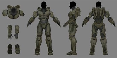 MJOLNIR Powered Assault Armor/Mark IV - Armor - Halopedia, The Halo Wiki