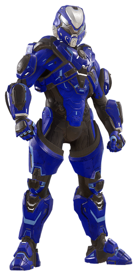 A render of Raijin, an armor set in the Cartographer's Gift update.
