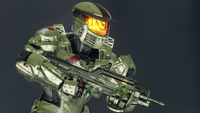 A Mark IV-clad Spartan-IV with a BR85 battle rifle.