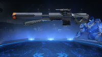 The M99A2S3 in the menu for Halo Infinite.