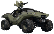 The M12B Warthog LRV in Halo Infinite.
