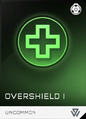 REQ card for Overshield I.