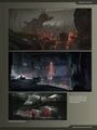Preview of concept art for Banished spacecraft interiors, by Nicolas Bouvier, Martin Deschambault and Sperasoft.