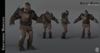A render of a Brute Major in Halo 2: Anniversary's cutscenes.