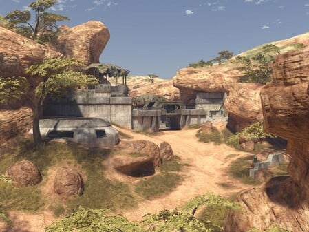 The multiplayer map High Ground.