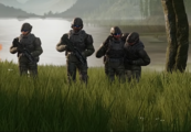 Marines using the BR85 in the Halo Infinite announcement trailer.