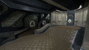 Terminal 2 in Halo 3 campaign level The Ark.