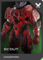 REQ card for the Scout armor - Default