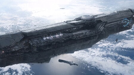 Concept art for Template:UNSCship.
