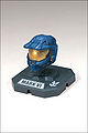 The blue Mark VI helmet.