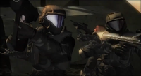 Walpole using an M6C magnum in Halo 2.