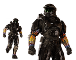 UI asset from Halo: Campaign Evolved of a Mark V armor skin.