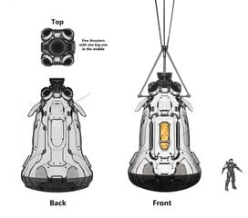 UNSC escape pod - Halopedia, the Halo wiki