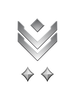 Multiplayer career rank insignia for Halo Infinite.