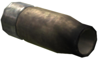 A spent 90mm shell in Halo: Reach.