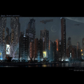 Concept art of the city.