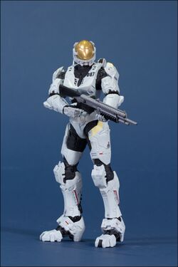 Kelly from the McFarlane Halo Legends set front view