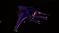 Angled view of an Elsedda-pattern Banshee in Halo: Campaign Evolved.