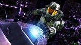 Master Chief John-117 arming the Covenant antimatter charge.