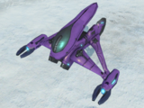 An upgraded Oghal-pattern Banshee in Halo Wars.