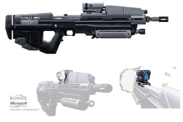 MA37 assault rifle - Weapon - Halopedia, the Halo wiki