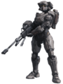 A render of Linda-058 in Halo 5: Guardians.