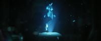Cortana rising above her holotank in Halo 4: Forward Unto Dawn.