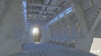 A render of the troop bay in Blur Studio's cutscenes.