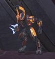 A Sangheili Honor Guardsman with an energy sword in Halo 2