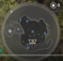 Approximate locations of the Covenant resource crates needed for the secondary objective.