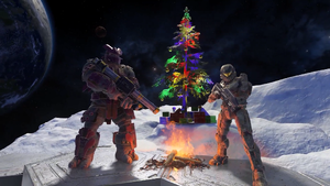 Forge representation of Tomas Horvath and Gorian in Halo's Fiction Friday in their official account on Twitter/X (12/20/2024)