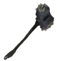 The Fist of Rukt gravity hammer used by Tartarus in Halo 2.