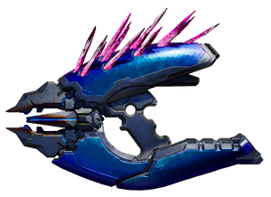 Cutout of the Needler from Campaign Evolved.