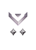 Multiplayer career rank insignia for Halo Infinite.