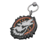 Icon of the Lone Wolf Charm