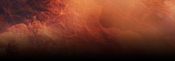 A birds-eye view of Eos Chasma, Mars. From Halo: Nightfall: Seed of Honor.