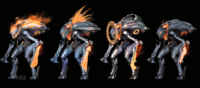 Different variations of Promethean Knights.