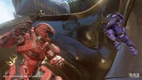 Two Spartans in combat.