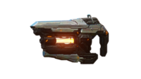 Angled view of the Z-110 Boltshot in Halo 5: Guardians.