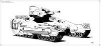 An early sketch of the M820, then-termed the M22 Scorpion.