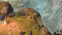 A Spartan fighting Prometheans in Gamma Halo's jungles.