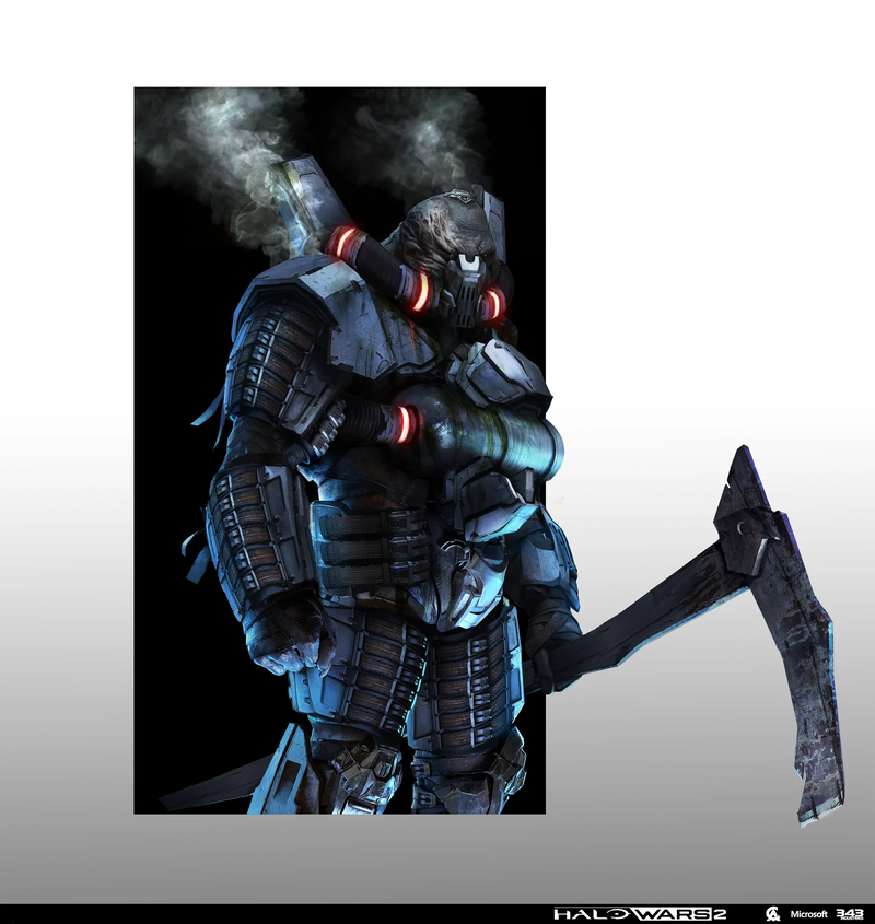 Halo Wars 2 concept art.