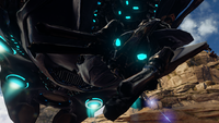 The Mikpramu-pattern Phantom's heavy plasma cannon in Halo 5: Guardians.
