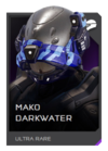 H5G REQ Helmets Mako Darkwater Ultra Rare