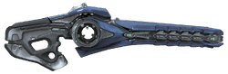 A cutout of a M'tara-pattern focus rifle.